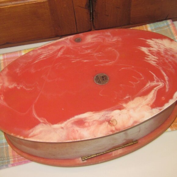 Pink Incolay Soapstone Carousel Hinged Box - Picture 7 of 7